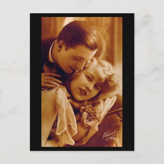 Lovers Romantic Couple  Briefkaart (Voorkant)