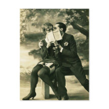 Lovers Secrets Sexy  Pin-up Couple Love