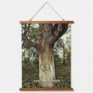 Lovers Tree Hangend Wandkleed