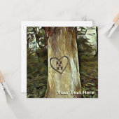 Lovers Tree Kaart (Voorkant / Achterkant in situ)