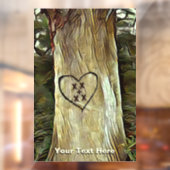 Lovers Tree Raamsticker (Vel 2)