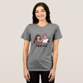 Lovers Tri-Blend Shirt (Voorkant volledig)