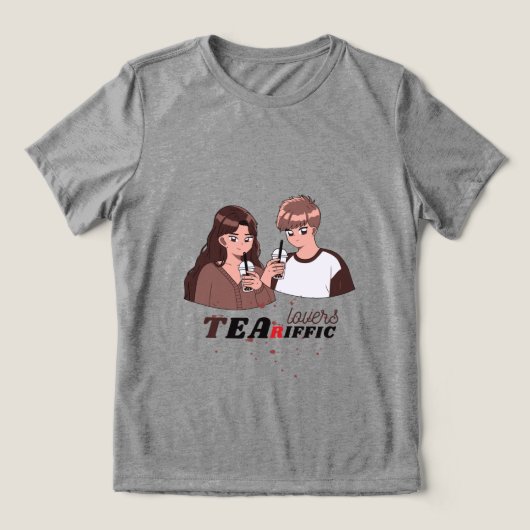 Lovers Tri-Blend Shirt (Design voorkant)