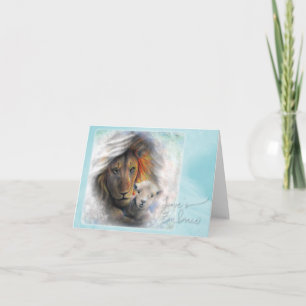 "Love's Embrace", gevouwen Note Card Notitiekaartje