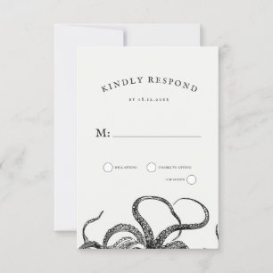 Love's Embrace Reactie op RSVP Kaartje