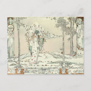  "Love's Golden Dream" van Jessie M. King Briefkaart