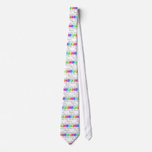 Loves Musicals Necktie Stropdas