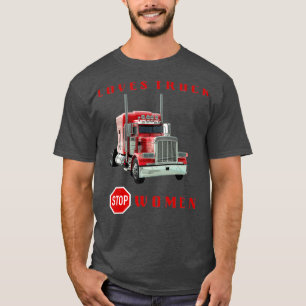 LOVES TRUCK STOP VROUWEN 6 T-SHIRT