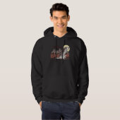 Loves Wolves wolf Cute Hoodie (Voorkant volledig)