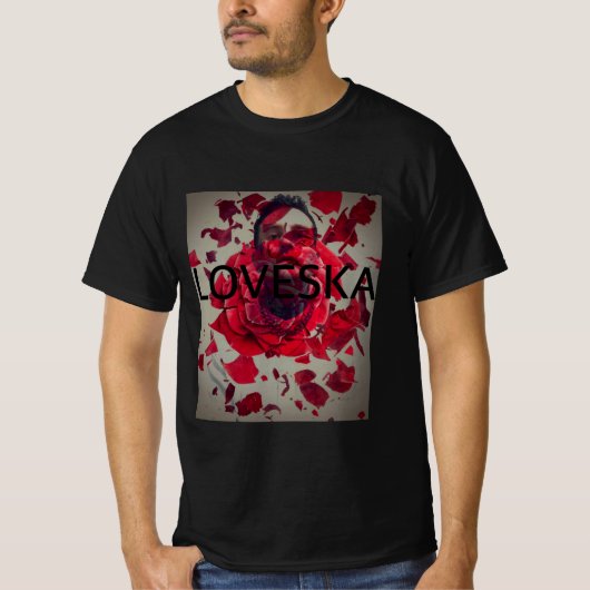 Loveska Roos T-shirt (Voorkant)