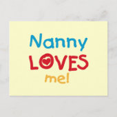 LOVESMEnanny Briefkaart (Voorkant)