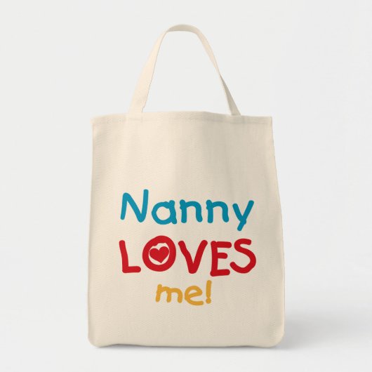 LOVESMEnanny Tote Bag (Voorkant)