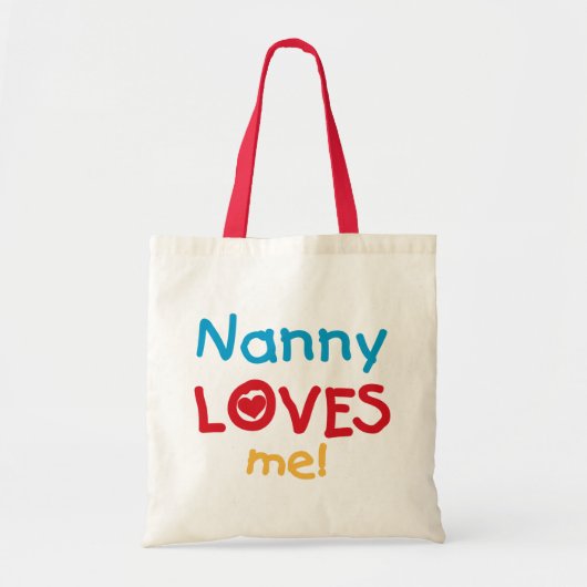 LOVESMEnanny Tote Bag (Voorkant)