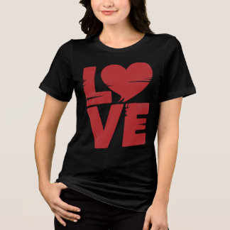 LoveSpeak Kleding Tri-Blend Shirt