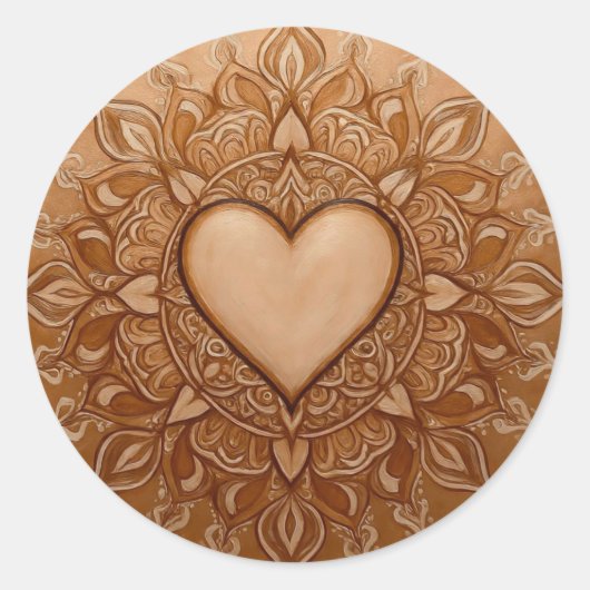 LoveSpellWitch Ronde Sticker (Voorkant)