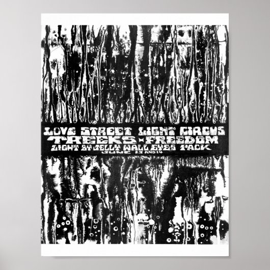 LoveStreetLightCircusflyer Jun13&14'69 Poster (Voorkant)