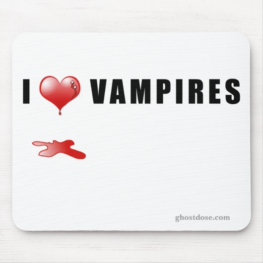 LoveVampires MousePad Muismat (Voorkant)