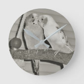 Lovevogels Ronde Klok (Voorkant)