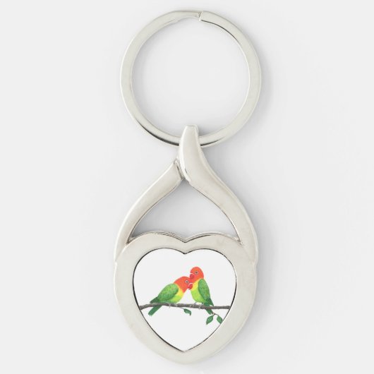 Lovevogels Sleutelhanger (Voorkant)
