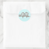 Lovevogels Sticker (Tas)