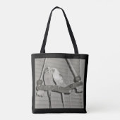 Lovevogels Tote Bag (Achterkant)