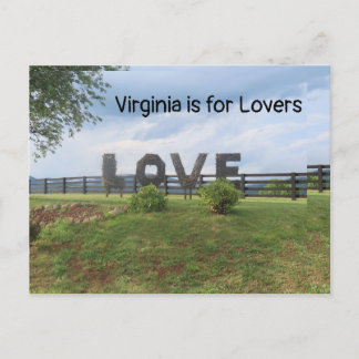 LOVEworks Sign - Crozet, VA Briefkaart