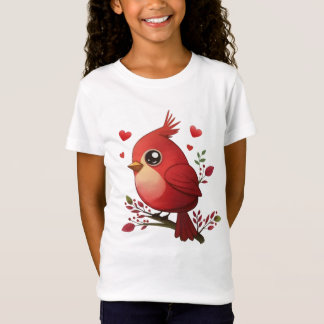 Lovey-Dovey Red Kardinaal T-shirt