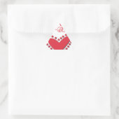 lovie driehoek sticker (Tas)