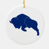 Lovin' Buffalo Keramisch Ornament (Achterkant)