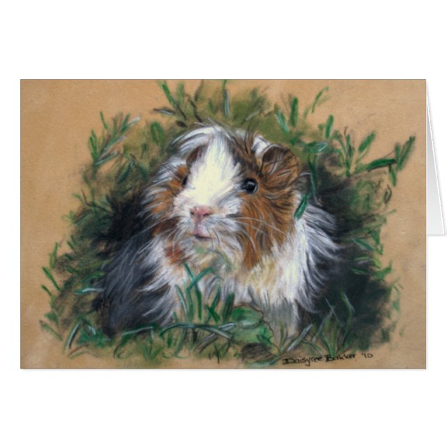 Lovin' lavender Guinea Pig / Cavia (Devant Horizontal)