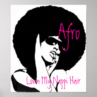 LOVIN MIJN NAPPI HAIR POSTER