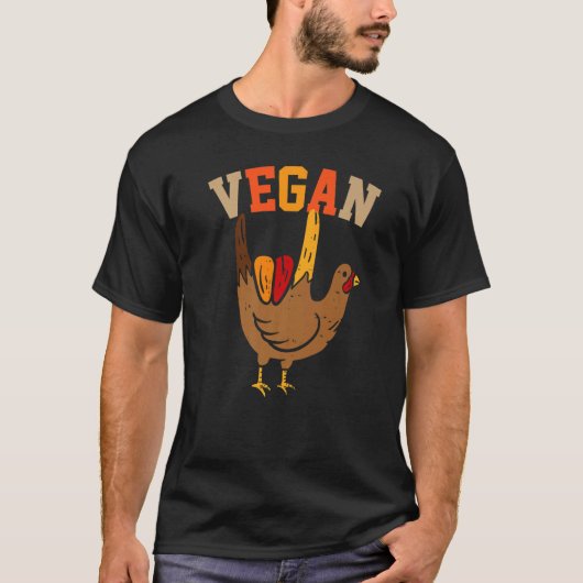 Lovin Vegans  Gobble 'Til You Wobble  Feast Mode T-shirt (Voorkant)