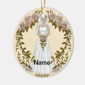 Loving Bride bruiloft Ornament (Links)