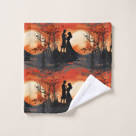 Loving Couple  Bad Handdoek