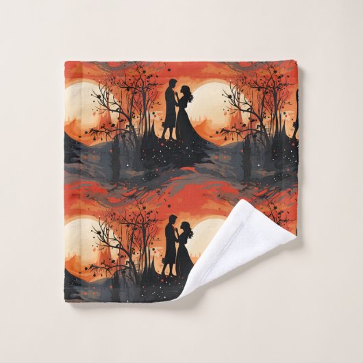 Loving Couple  Bad Handdoek (Wasdoekje)