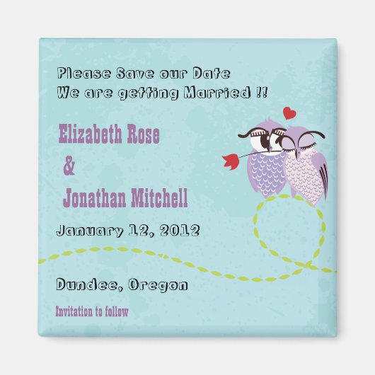 Loving Couple Magneet (Voorkant)