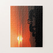 Loving Elephant Family, Jigzaag Puzzle Legpuzzel (Verticaal)