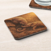 Loving Embrace Beverage Coaster Bier Onderzetter (Linkerzijde)