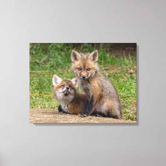 Loving Eyes Canvas Afdruk (Voorkant)