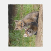 Loving Eyes Fleece Deken (Voorkant)