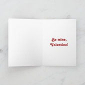 Loving Kiss Valentijn Kaart (Binnen)