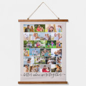 Loving Life Together 48 Photo Masonry Grid Beige Hangend Wandkleed (Voorkant 2)