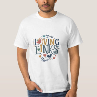 "Loving Links" heeft een charmant t-shirt ontwerp