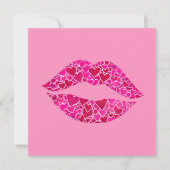 Loving Lips 01 Feestdagenkaart (Voorkant)