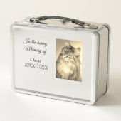 Loving Memorial Keepsake Funeral Voeg huisdier naa (Achterkant)