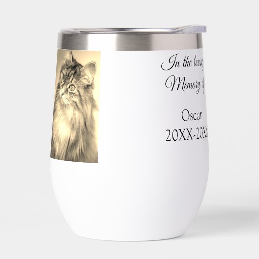Loving Memorial Keepsake Funeral Voeg huisdier naa (Links)