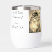 Loving Memorial Keepsake Funeral Voeg huisdier naa (Achterkant)