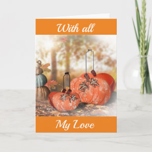 **LOVING** MERCI CARTE À CELLE QUE J'AIME