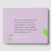 Loving One Memorial Service Gastenboek (Achterkant)