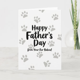 Loving Paws Vaderdagkaart Kaart